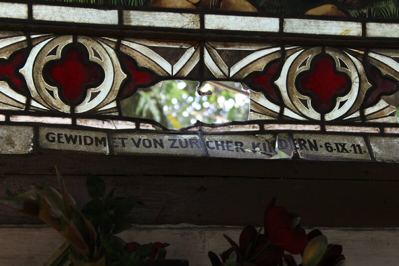 dédié par enfants de Zurich le 6-sep-1911