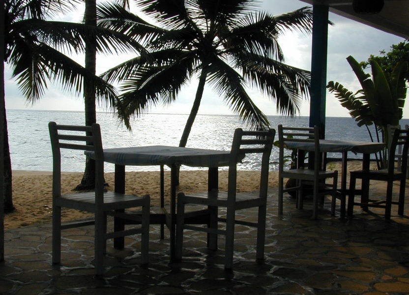 la côte des Caraïbes en Afrique
